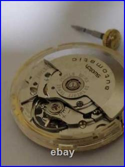 ETA 2840 23 jewels automatic Swatch watch movement for parts 3 hands working