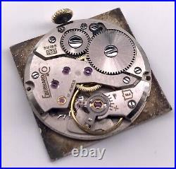 Eberhard Cal. 232 Vintage Hand Manual Winding Watch For Parts 24 MM 3WC