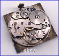 Eberhard Cal. 232 Vintage Hand Manual Winding Watch for Parts 24 mm 3WC