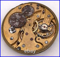 Election Vintage Pocket Watch Hand Manual Winding Pocket For Parts 42 MM 3WC