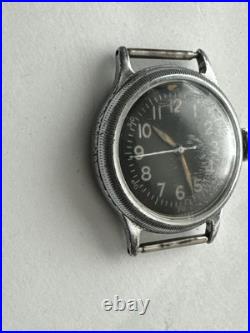 Elgin A-11 WW2 Watch For Parts or Repair Spec No 94-27834-B