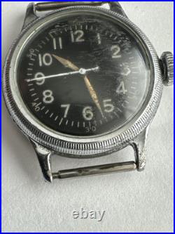 Elgin A-11 WW2 Watch For Parts or Repair Spec No 94-27834-B
