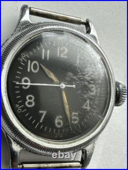 Elgin A-11 WW2 Watch For Parts or Repair Spec No 94-27834-B