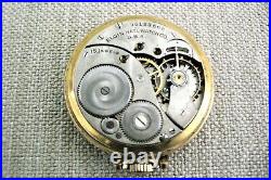 Elgin Pocket Watch, Grade 315, 12-s, 15-j, Great For Refurbishing Or Parts, 1935