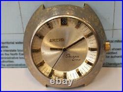 Enicar Sherpa Star Automatic 144-49-02 Swiss Men's Not Working Parts Purpsoe Vtg