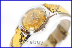 Eterna Eternamatic Watch 1411U Tropicalized Dial Brevet Wristwatch Parts /Repair