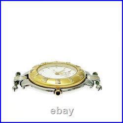 Fendi 920G GP SS Quartz Men's Watch White Dial For Parts/Repair