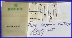 GENUINE ROLEX DAYTONA-Paul-Newman Cosmograph SET 6 HANDS TRITIUM 6263,6265,6240