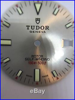 Genuine Tudor Prince Oysterdate Rotor Self-winding Silver Dial And Hands