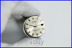 GEN Rolex DateJust Silver Wide Boy Dial Hands Pie Pan Non Quickset Slow Set 1601