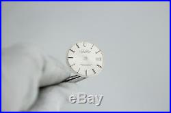 Gen Rolex DateJust Silver Dial Hand Pie Pan Non Quickset Slow Set 1601 1600 1603