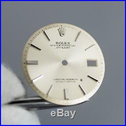 Gen VINTAGE Rolex DateJust Silver Dial Hands Pie Pan Non Quickset Slow Set 1601