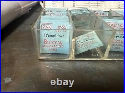 Genuine Bulova Second Hand Watch Parts, Hour & Minute, Sweep Second Hand