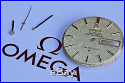 Genuine Omega Constellation 18k Solid Gold Dial & Matching Omega Hands