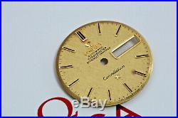 Genuine Omega Constellation 18k Solid Gold Dial & Matching Omega Hands