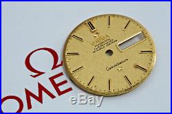 Genuine Omega Constellation 18k Solid Gold Dial & Matching Omega Hands