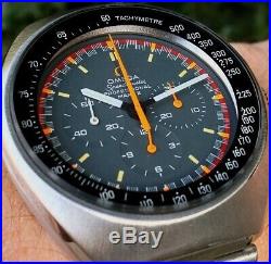 Genuine Omega Speedmaster Mkii Racing Dial Hour & Minute Hands C. 861 Black&white