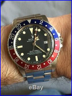 Genuine Rolex 16750 GMT Hands withpatina