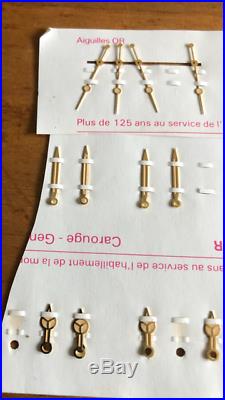 Genuine Rolex 1680 Gold Gilt Tritium Original Submariner Hand Set Complete