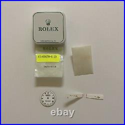 Genuine Rolex Date just Roman Numeral Dial & Hands Watch Parts 13 / 69178 S 23