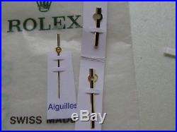 Genuine Rolex Day-date 118238 Watch Part Yellow Gold Hands With Black Liine