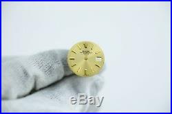 Genuine Rolex Gold Champagne Dial Hands Ladies 26mm Datejust 69173 Date