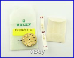 Genuine Rolex Ladies Datejust Factory Diamond Dial and Hands
