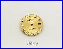 Genuine Rolex Ladies Datejust Factory Diamond Dial and Hands
