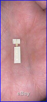 Genuine Rolex Radium Big Lollipop Vintage GILT Second Hand 6538 1016 6610 7928