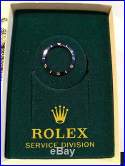 Genuine Rolex Submariner/GMT Master Insert Crystal Hands Authentic Rolex Parts
