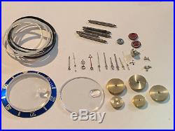Genuine Rolex Submariner/GMT Master Insert Crystal Hands Fork Authentic Parts