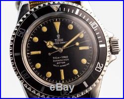 Genuine Tudor Submariner Vintage Tritium Hands 7016 7928 7909 Long Minute Hand