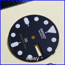 Genuine Used Black Dial Seiko Quartz Diver 7548-7000 /9/a/b/c/f/h