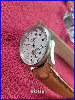 German Junkers European Edition Quartz Men's Watch, Universal Time, Swiss Parts