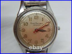 Girard Perregaux Military Watch Red Pointed End Second Hand x Parts-Restoration