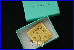 Great stage TIFFANY & Co LEMANIA 8 DAYS POCKET WATCH MOVEMENT with DIAL, HANDS
