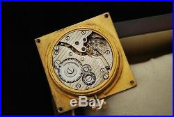 Great stage TIFFANY & Co LEMANIA 8 DAYS POCKET WATCH MOVEMENT with DIAL, HANDS