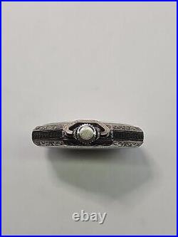 Gruen Veri-Thin Pentagon Pocket Watch c. 1870 Reinforced Parts/Repair