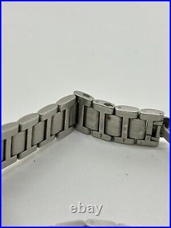 Gucci 9000M Black Dial Date Indicator Quartz Men Not tested For Parts