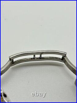 Gucci 9000M Black Dial Date Indicator Quartz Men Not tested For Parts