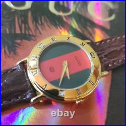 Gucci Vintage 3000L Sherry Line Watch Operating Battery Parts 87326