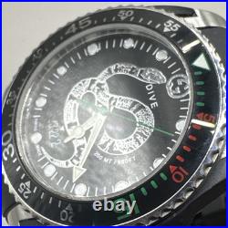 Gucci YA136217 Dive Watch. 45mm Case. 20mm Band Width. For Parts/ Repair