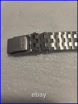 HAMILTON FONTAINEBLEAU MENS BOTTOM DATE WATCH Parts Or Repair SS Band