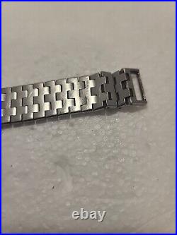 HAMILTON FONTAINEBLEAU MENS BOTTOM DATE WATCH Parts Or Repair SS Band