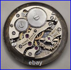 HIGH END ULYSSE NARDIN watch movement Manual wind For parts or project