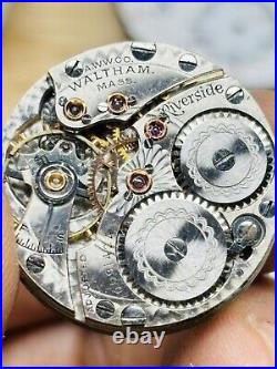 HUGE LOT Pocket Watches Elgin 15j Waltham Riverside 15j Fink 17j Keywind PARTS