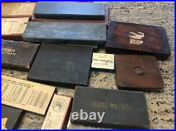 HUGE Lot Wrist Watch Parts-Incabloc-Seitz-Gruen-Benrus- Bestfit-Hands-Crowns