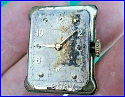 Hamilton 982 Watch 14K GF Milton Case RUNNING c1949 PARTS or RESTORE