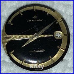 Hamilton K 475 Dial Movement Parts Watch Incomplete Hour Minute Hand As Is Nice