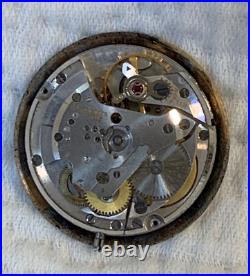 Hamilton K 475 Dial Movement Parts Watch Incomplete Hour Minute Hand As Is Nice